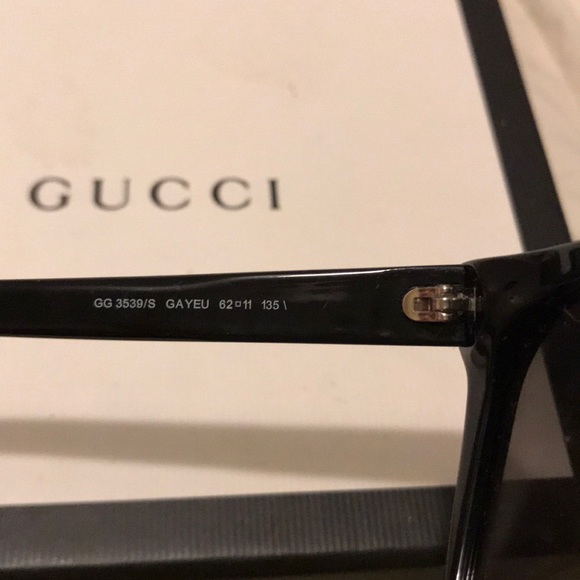 Gucci 3539/s oversized cat eye sunglasses - Picture 6 of 6